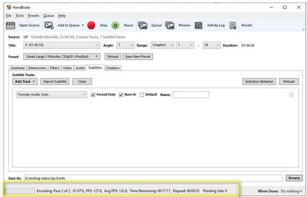 Handbrake DVD'yi MP3'e Kopyala