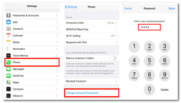 Reset Voicemail Passcode Old Passcode