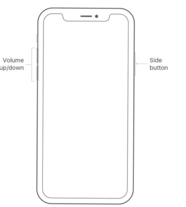 การรีเซ็ตแบบซอฟต์ iPhone X และรุ่นใหม่กว่า