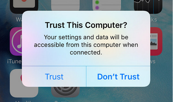 Trust Connect iPhone to Mac