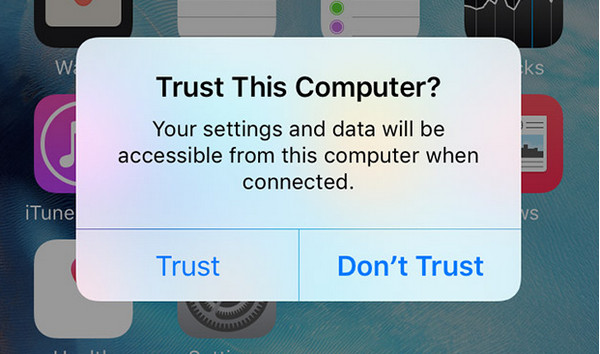 Trust Připojte iPhone k Macu