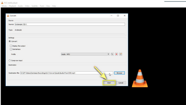 VLC DVD'yi MP3'e Dönüştür
