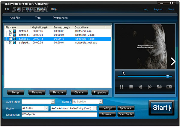 4Easysoft Free Audio Converter