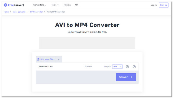 AVI Converter Freeconvert