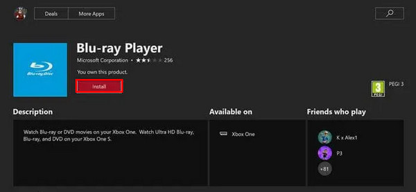 Can Xbox OnePlay DVDs Download Blu-ray App
