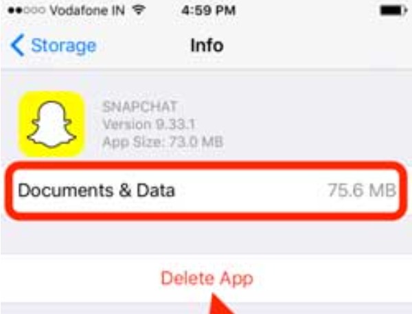 Delete Snapchat Data