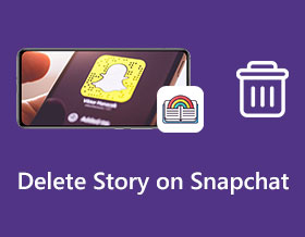 Delete Story on Snapchat s