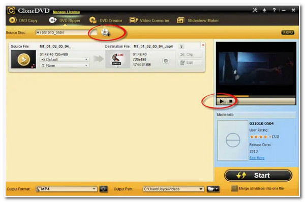 DVD 转 FLV 克隆 DVD