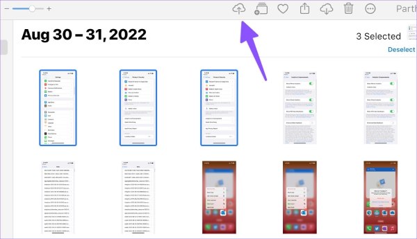iCloud Přenos souborů z iPadu do PC