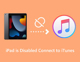 iPad is Disabled Connect to iTunes