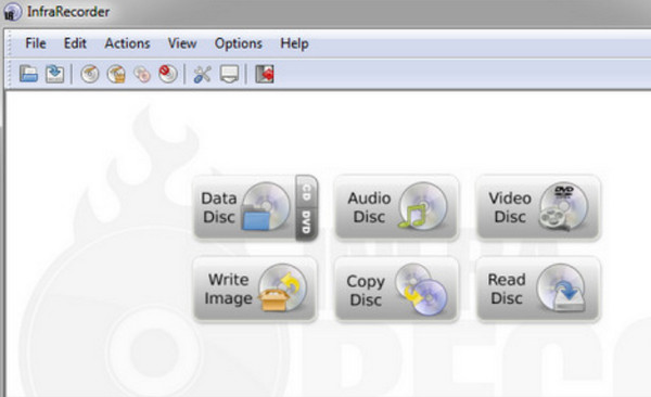 Programma come ImgBurn Infrarecorder