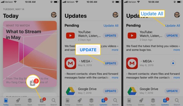 Mettre à jour les applications