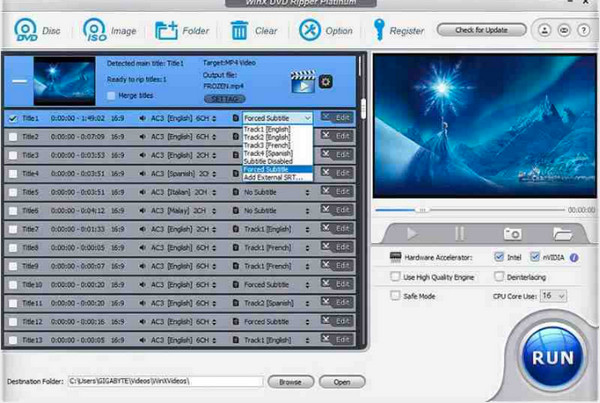 WinX DVD Ripper Platinum