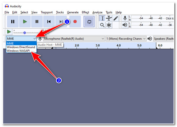 Audacity Select Васапи