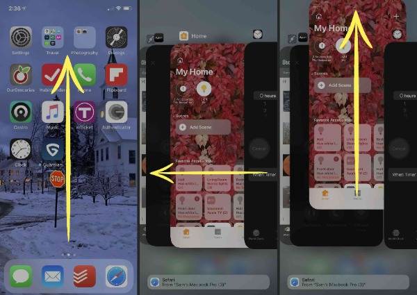 Sulje kaikki sovellukset iPhonessa