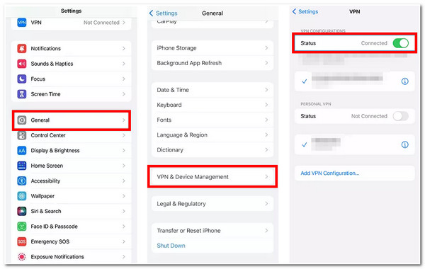 Error Connecting to Apple ID Server Turn Off VPN