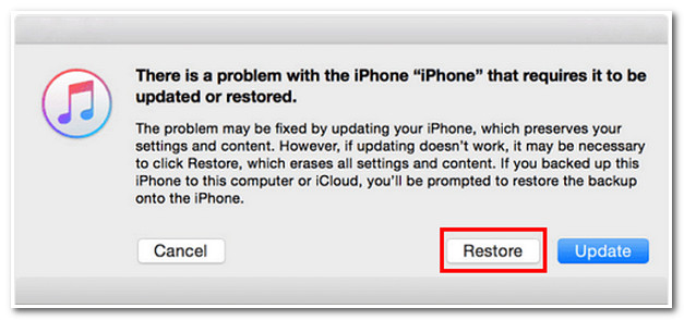Jak odblokować iPhone'a bez hasła Face ID iTunes Restore