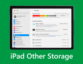 iPad Muu tallennustila s