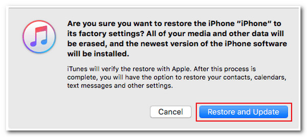 iTunes Restore Update