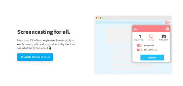 Screencasify Add Schrome Extension