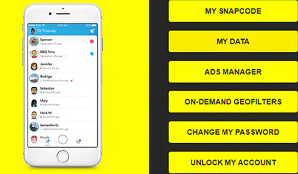 Snapchat mine data