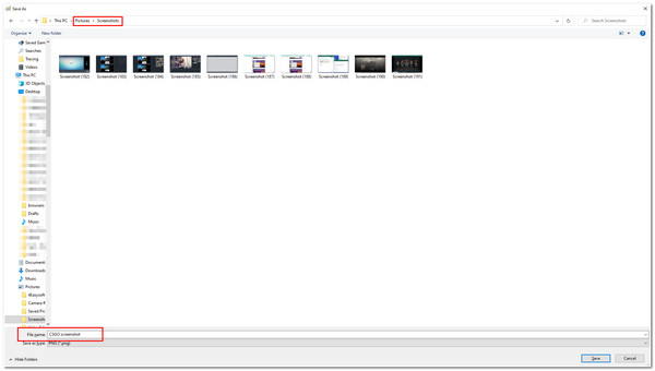 CSGO Screenshot Prtscn Paint Select File