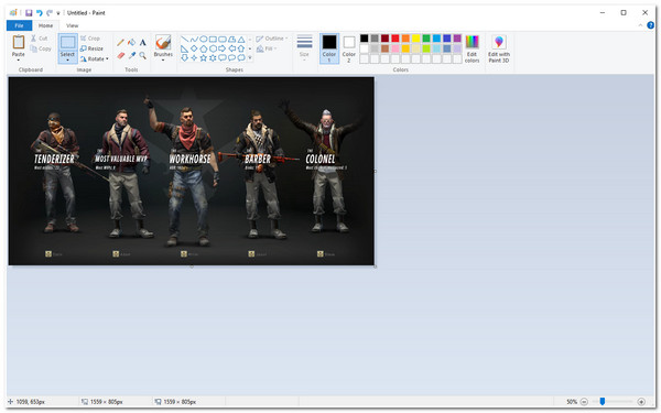 CSGO Screenshot Prtscn Paint