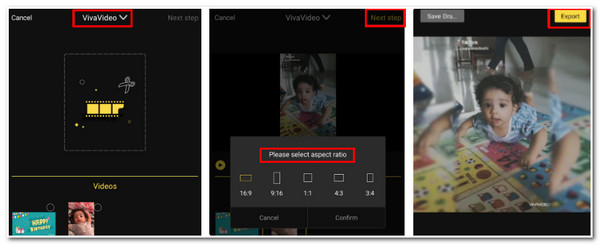 วิธีการครอบตัดวิดีโอ Android BeeCut