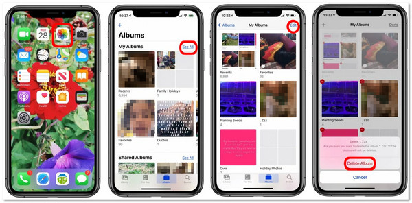 How to Delete a Photo Album on iPhone Delete Album