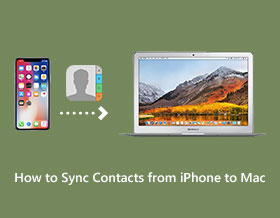 Kuinka synkronoida yhteystiedot iPhonesta Maciin