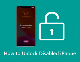 How to Unlock Disabled iPhone