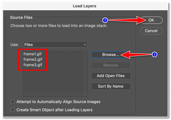 Make a GIF Background Photoshop Import Image Files
