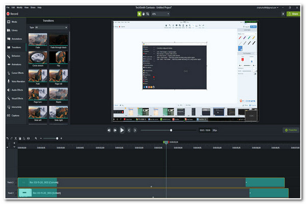 Rejestrator MP4 Camtasia