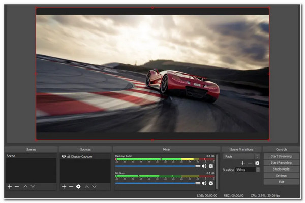 Rejestrator MP4 OBS