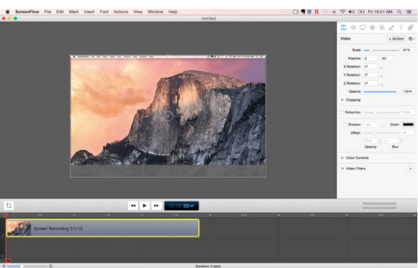 Rejestrator wykładów Screenflow