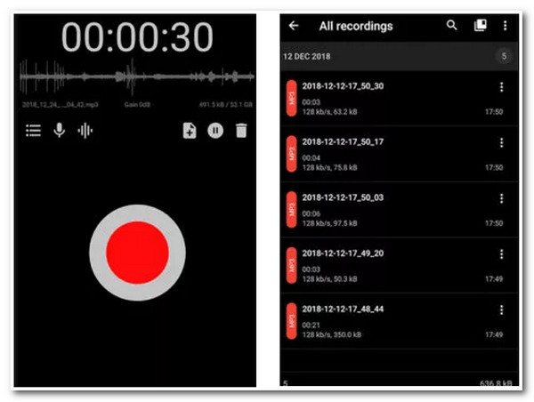 Voice Recorder App ASR Voice Recorder