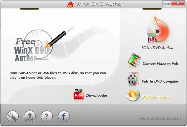 WinX DVD Author Free DVD Burner