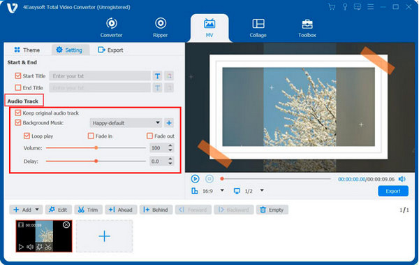 4Easysoft Lisää äänikuva