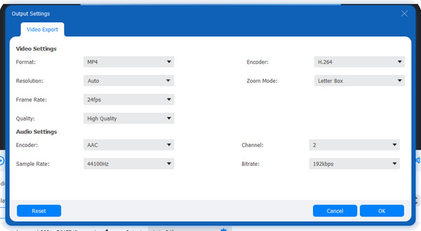 4Easysoft Adjust Audio Settings