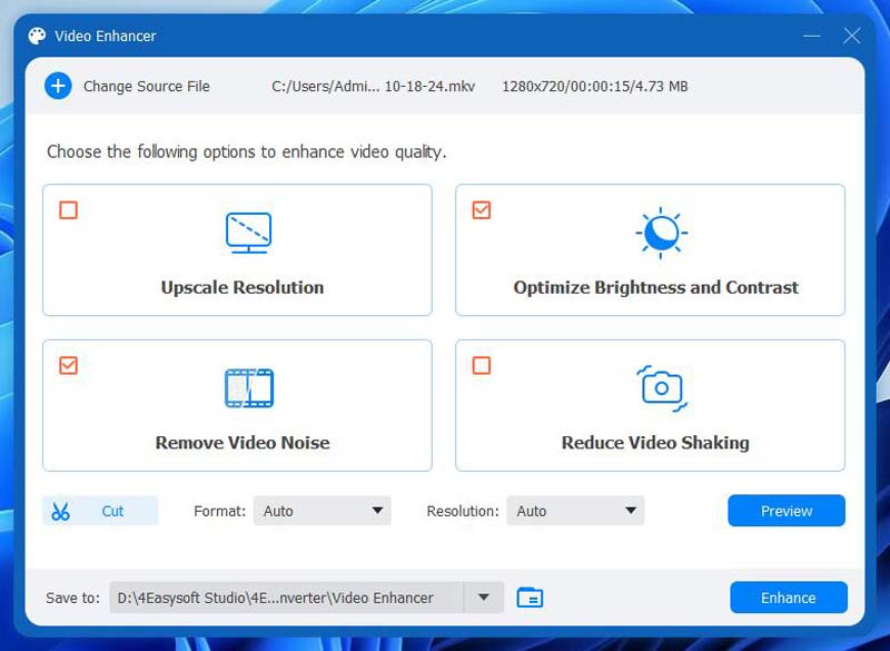 4Easysoft Enhance Video