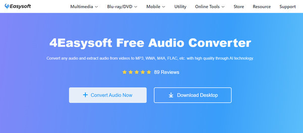 4Easysoft โปรแกรมแปลงไฟล์เสียงฟรี