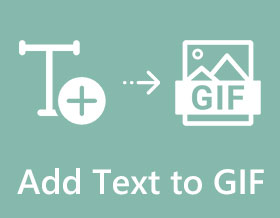 Lisää tekstiä GIF-tiedostoihin