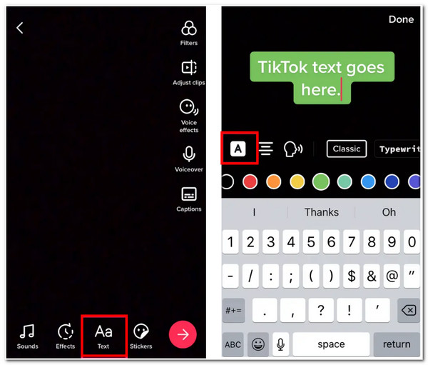 Add Text to TikTok Add Text on TikTok