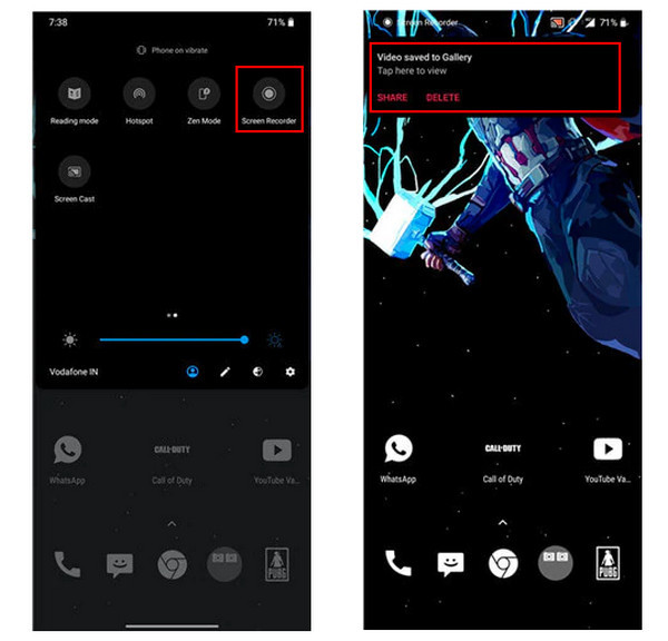 Android Nagrywanie GoToMeeting