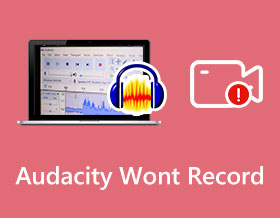 Audacity Won't Record s