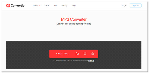 Beste gratis MP3-converter Convertio
