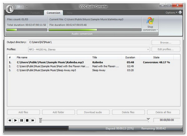 Best Free MP3 Converter VSDC