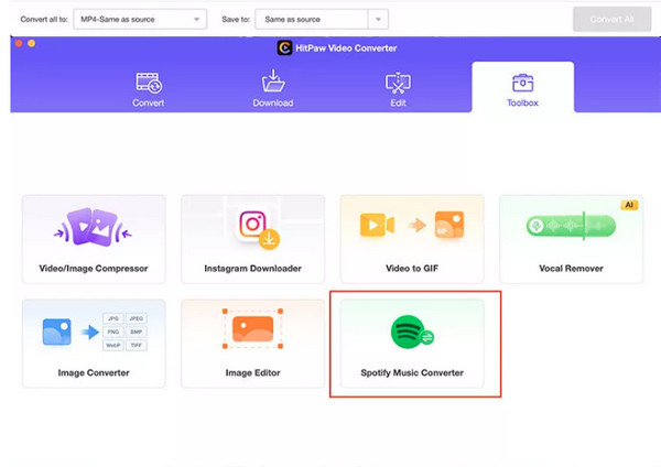 Conversor HitPaw Spotify para MP3