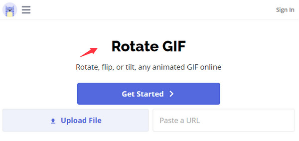 Kapwing GIF Rotaattori