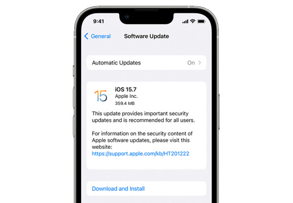 iOS 버전 업데이트